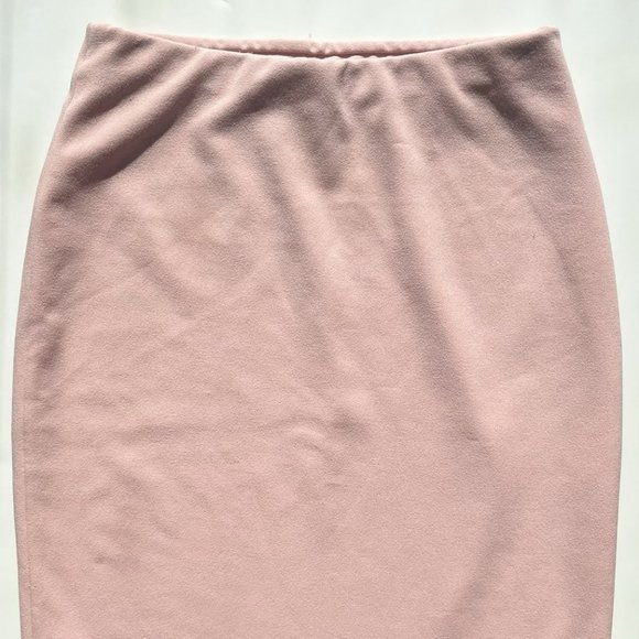 LE CHÂTEAU Pink Pencil Skirt - XS women's midi skirt - Picture 1 of 4